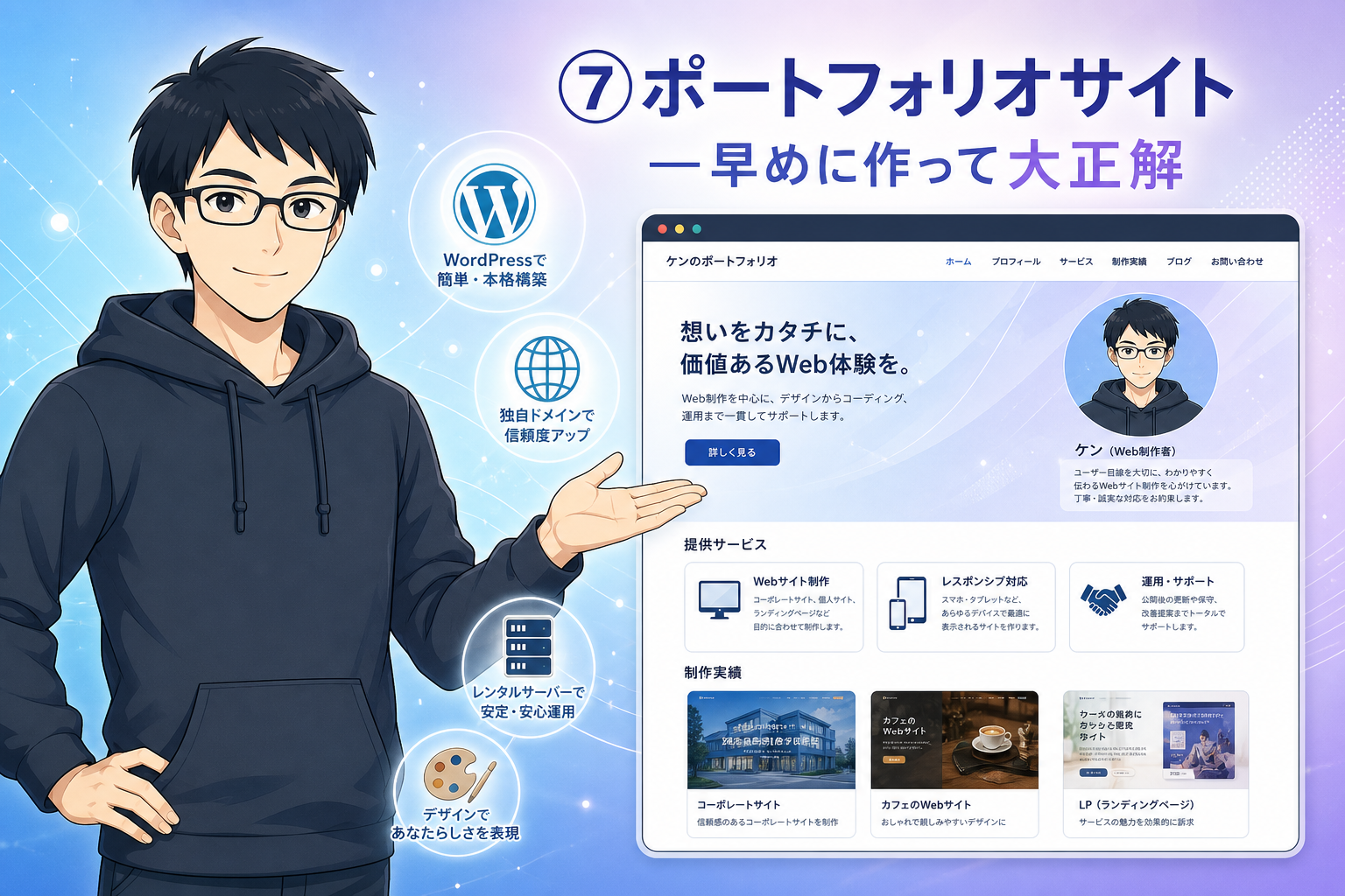 ポートフォリオサイト