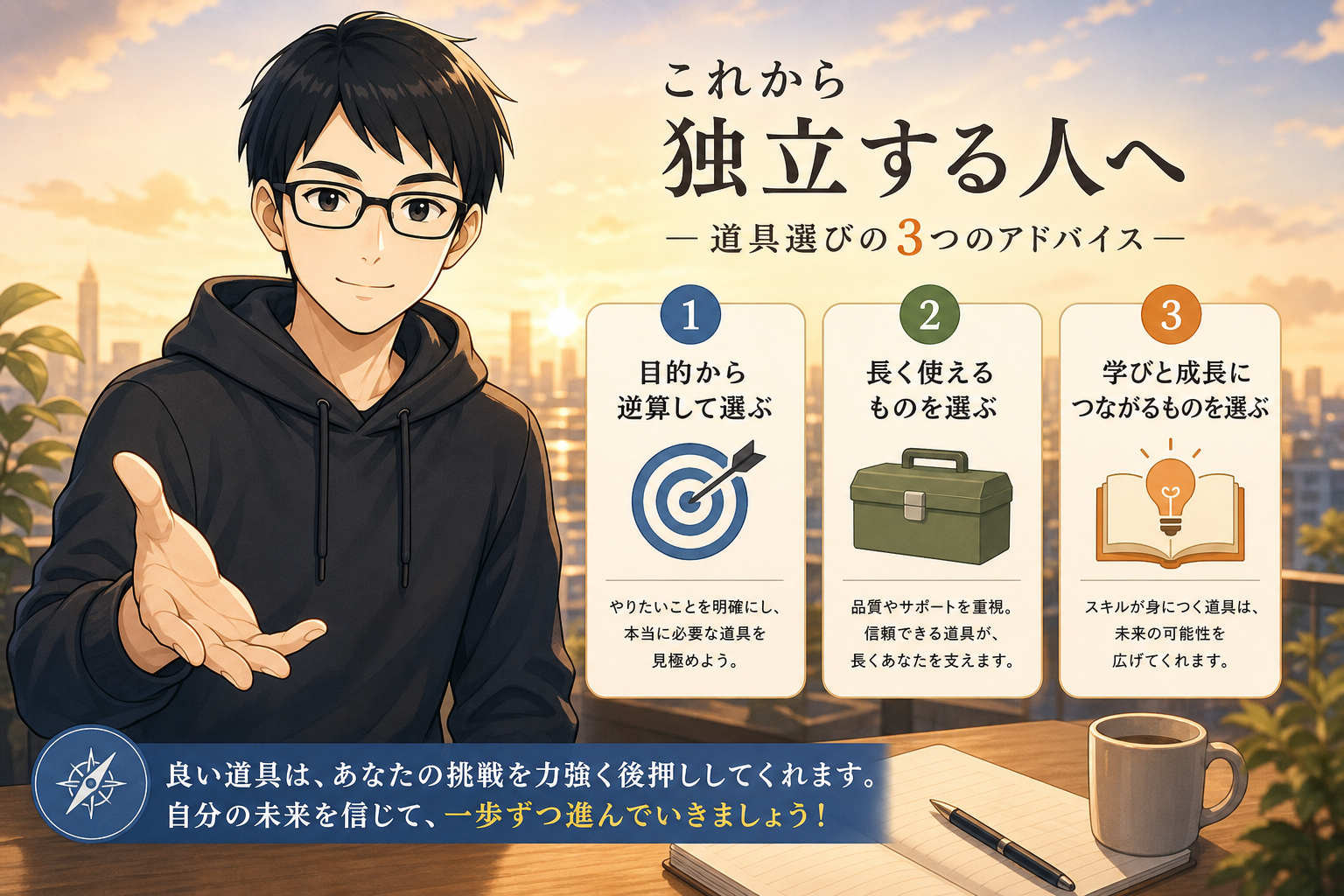 これから独立する人へのアドバイス