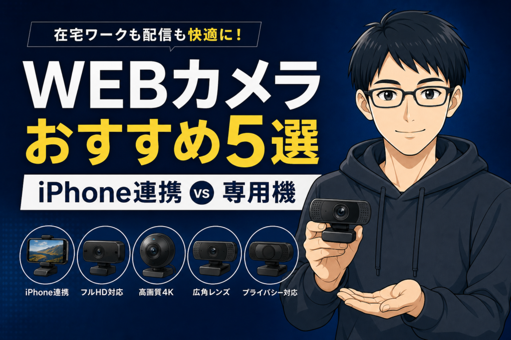 WEBカメラおすすめ5選