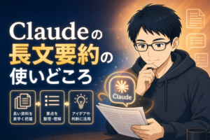Claude長文要約