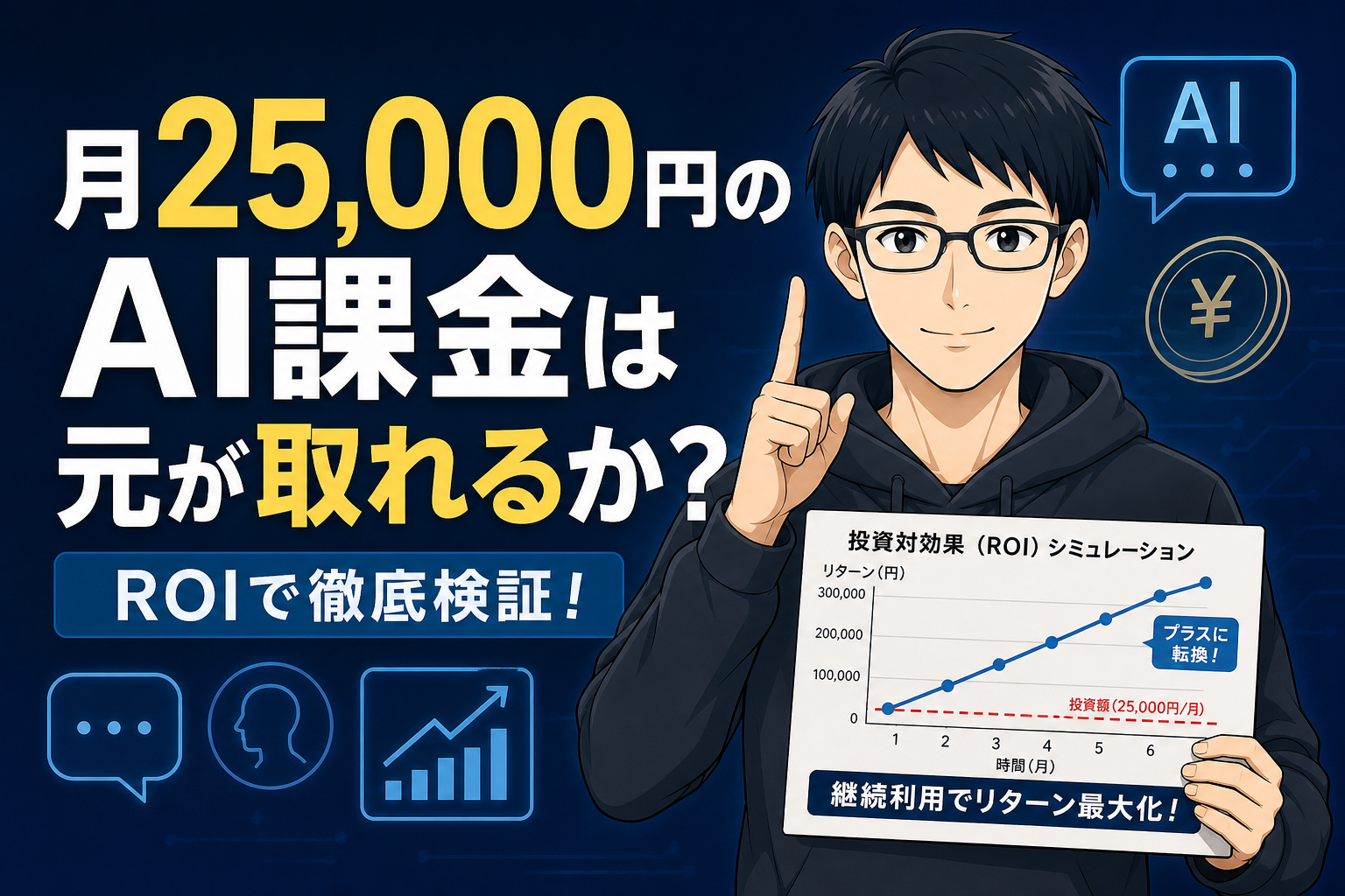AI課金は元が取れるか