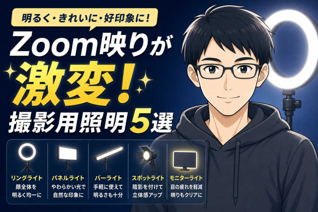 撮影用照明5選