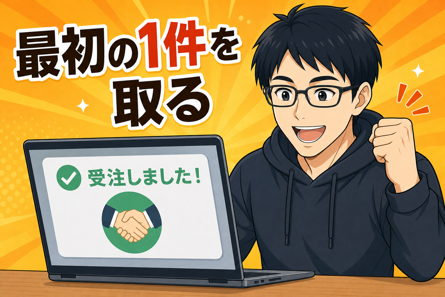 クラウドソーシングで最初の1件を取る