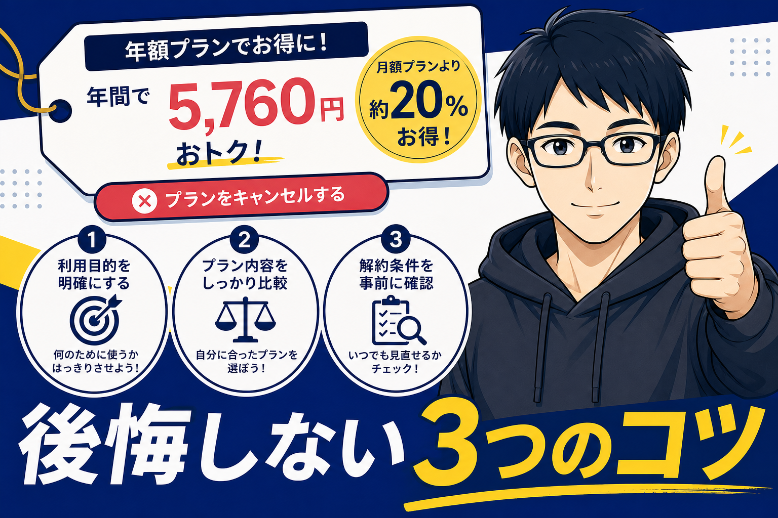 課金して後悔しない3つのコツを説明するケン