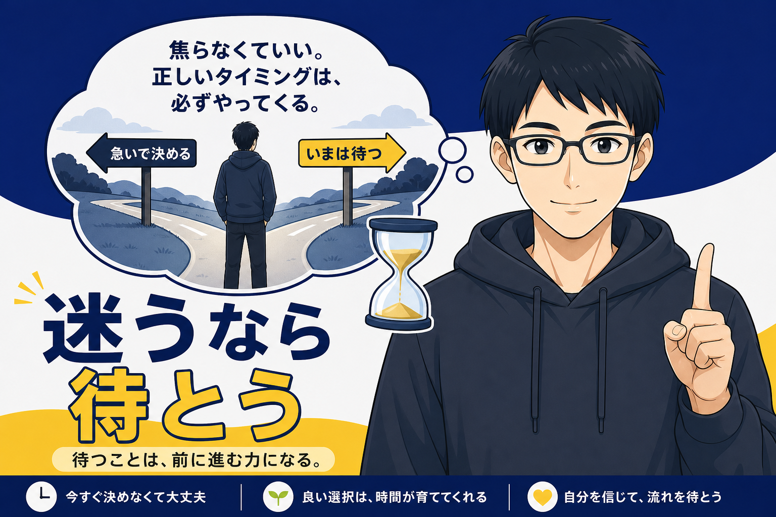 迷ったら独立せずのススメを語るケン